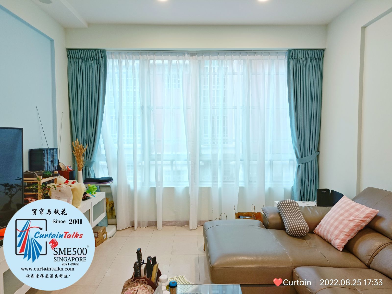 This is a Picture of Day and night curtain picture  for Singapore HDB EA,, day and night curtain, BLK 176 Bukit Batok West Ave 